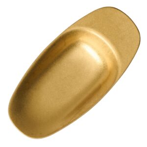 Les Essences Short Handled Tasting Spoons Vintage Gold 75mm (12 Pack)