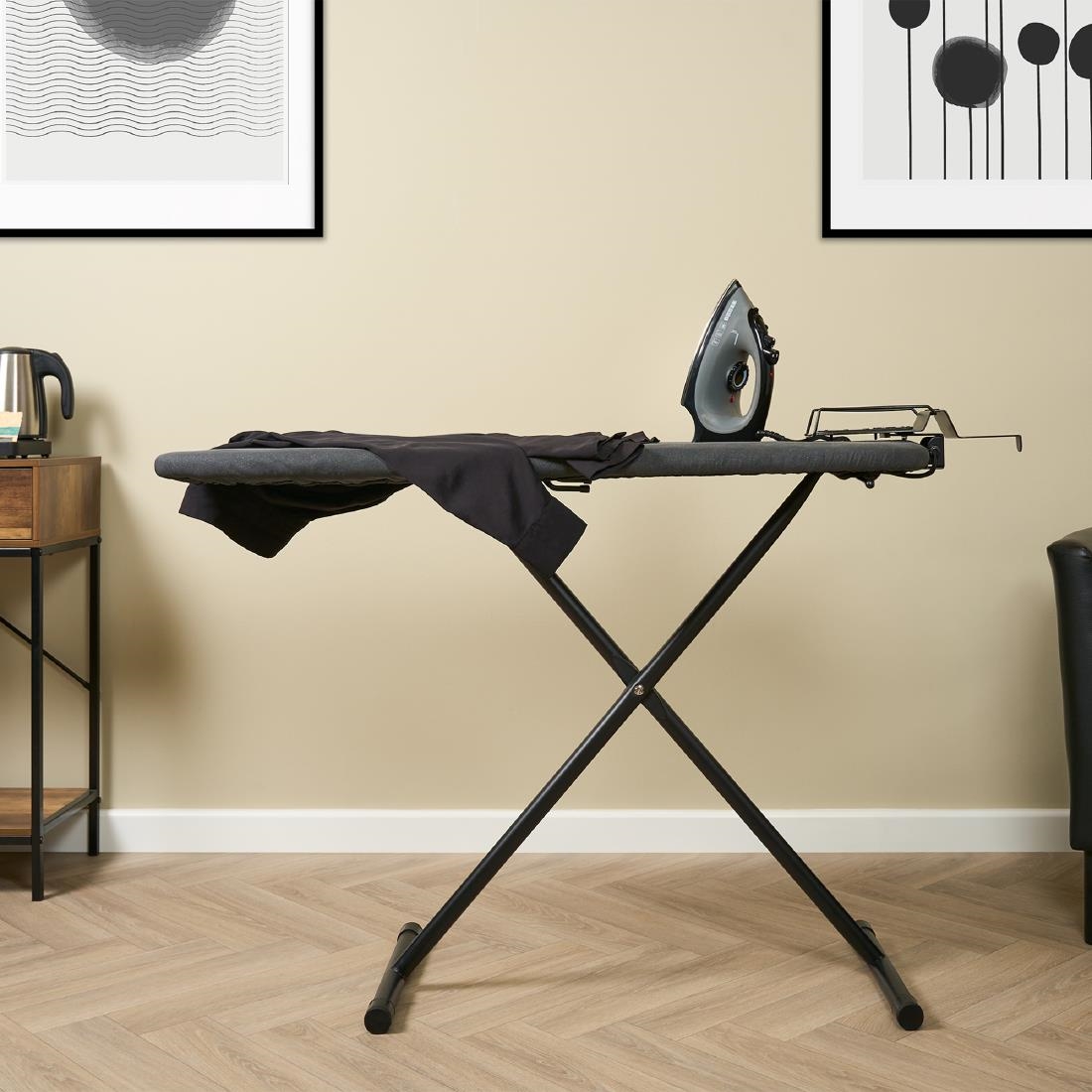 Corby Oxford Standard Ironing Centre Dark Grey - Image 2