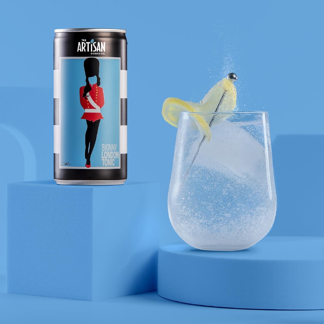 Artisan Drinks Skinny London Tonic Cans 200ml (24 pack) - Image 2