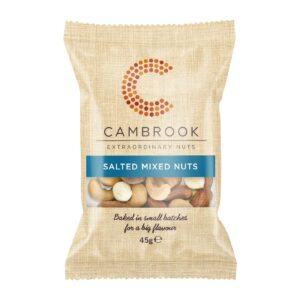 Cambrook Baked Salted Mixed Nuts Snack Pack 45g (24 Pack)