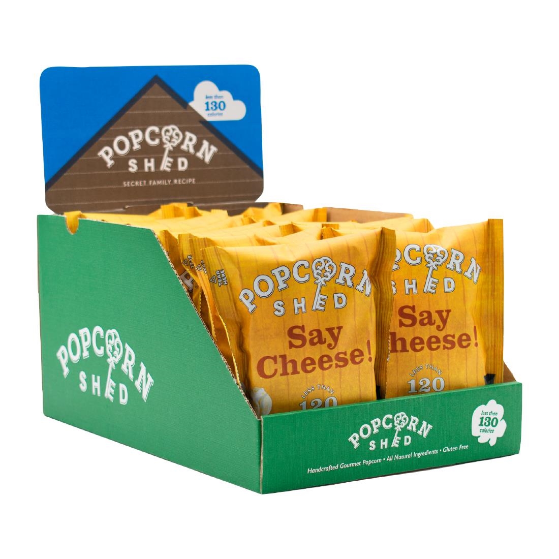 Popcorn Shed Say Cheese! Popcorn Snack Pack 16g (16 Pack) - Image 3