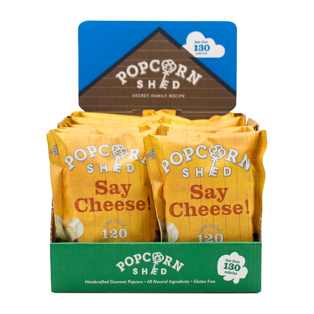 Popcorn Shed Say Cheese! Popcorn Snack Pack 16g (16 Pack) - Image 2