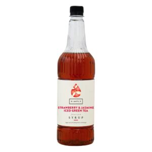 Simply Strawberry & Jasmine Iced Green Tea 1Ltr
