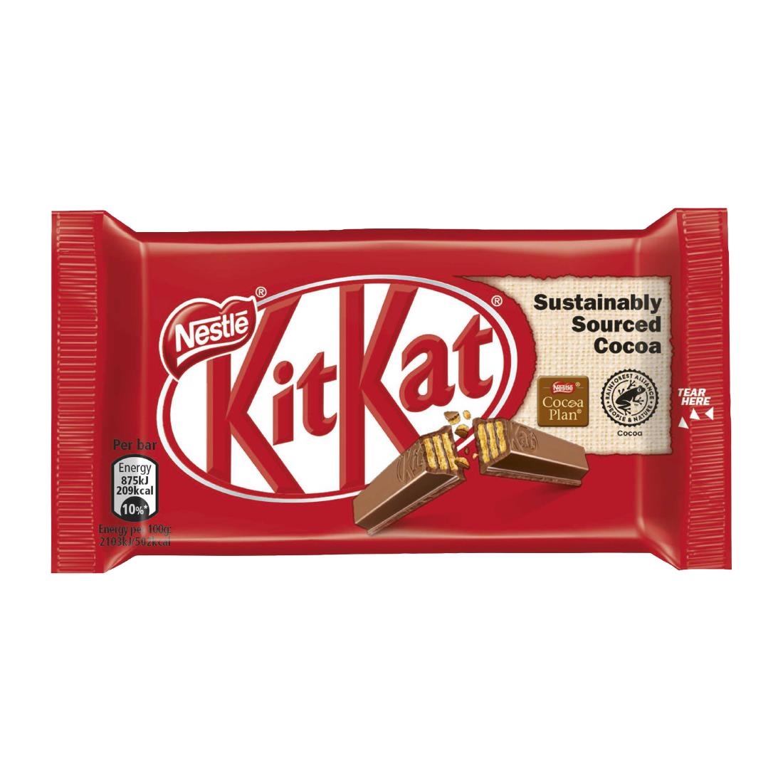 Nestle KitKat 4 Finger Chocolate Bars 41.5g (24 Pack)