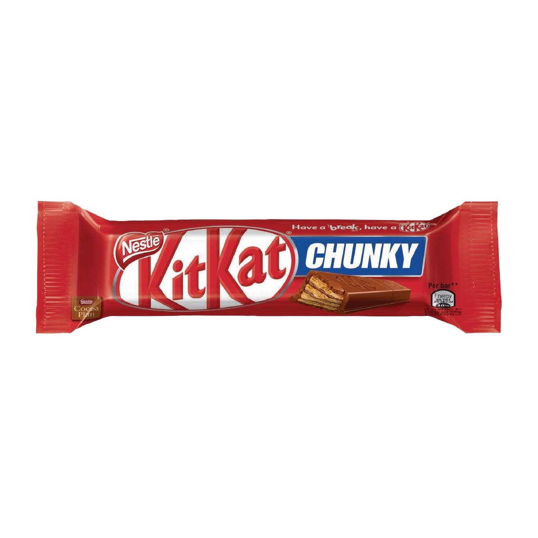 Nestle Kit Kat Chunky Chocolate Bars 40g (24 Pack)