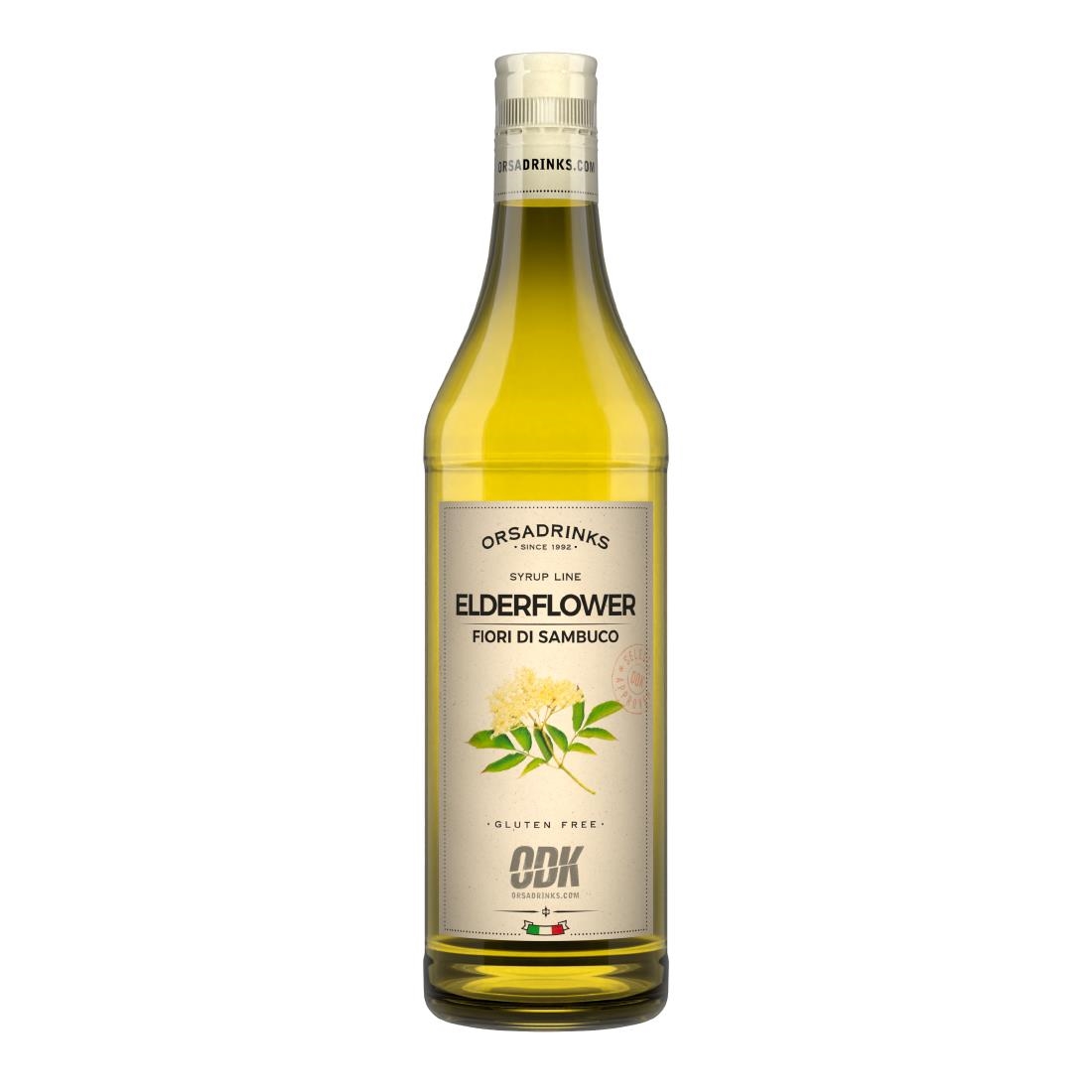 ODK Elderflower Syrup 750ml