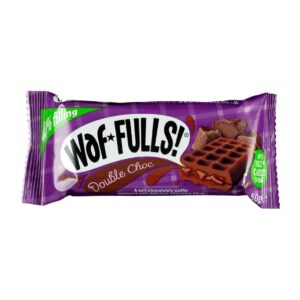 Waffulls! Dark Waffles Double Choc 50g (12 Pack)