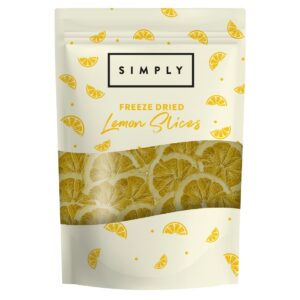 Simply Freeze Dried Lemon Slices 100g