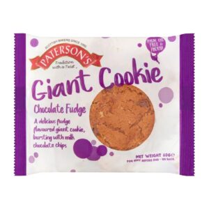 Paterson's Giant Choco Fudge Cookie 60g (18 Pack)