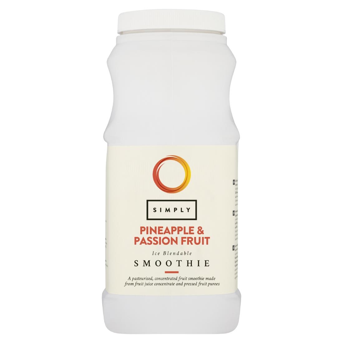 Simply Pineapple & Passionfruit Smoothie 1Ltr