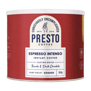 Presto Coffee Espresso Intenso Instant Coffee 500g