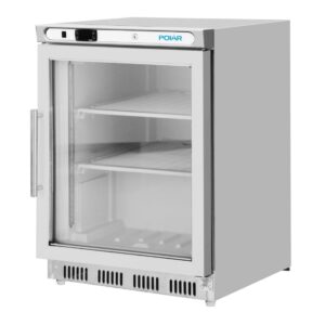 Polar C-Series Undercounter Stainless Steel Display Freezer 129Ltr