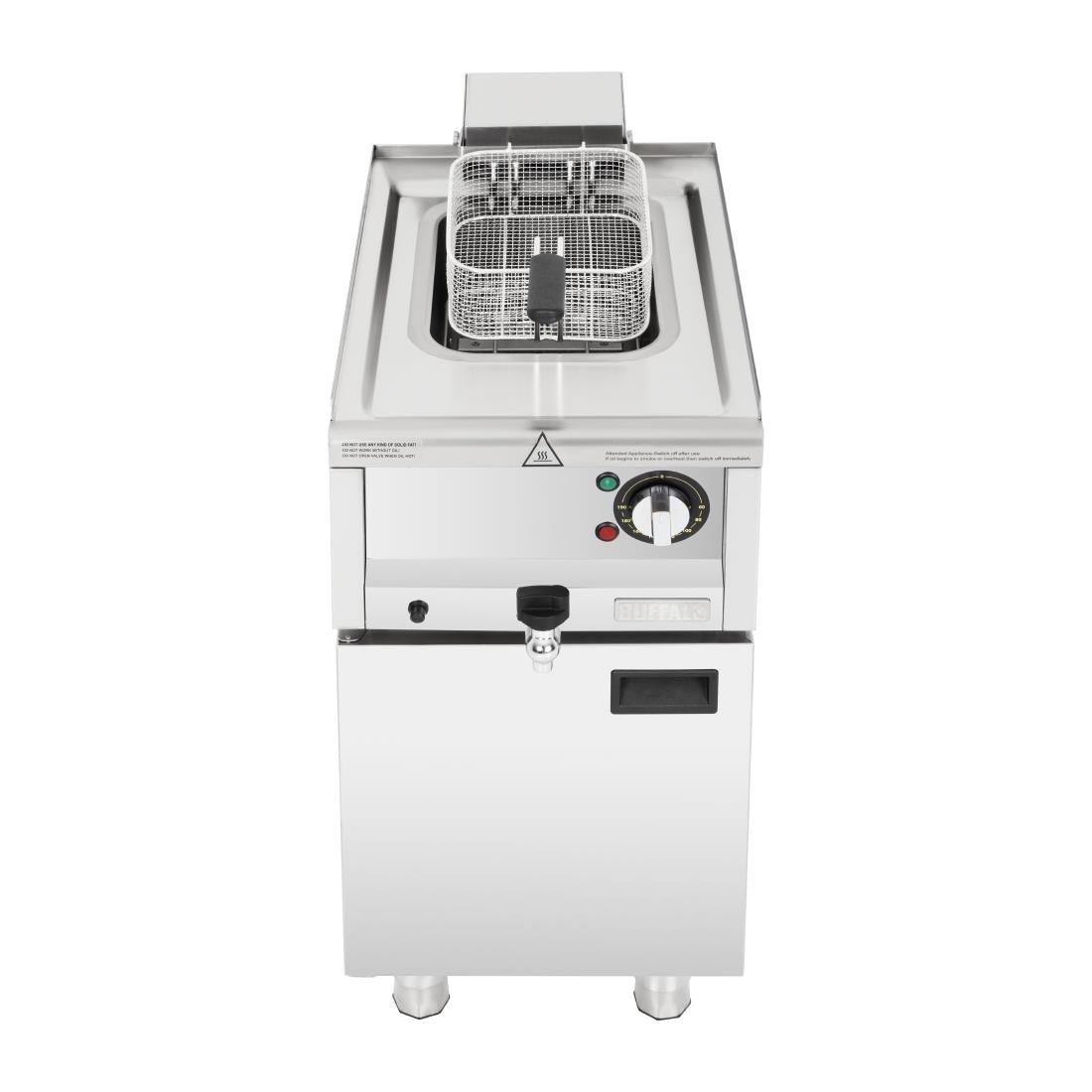 Buffalo 600 Series Freestanding Single Tank Electric Fryer 8Ltr - Image 4