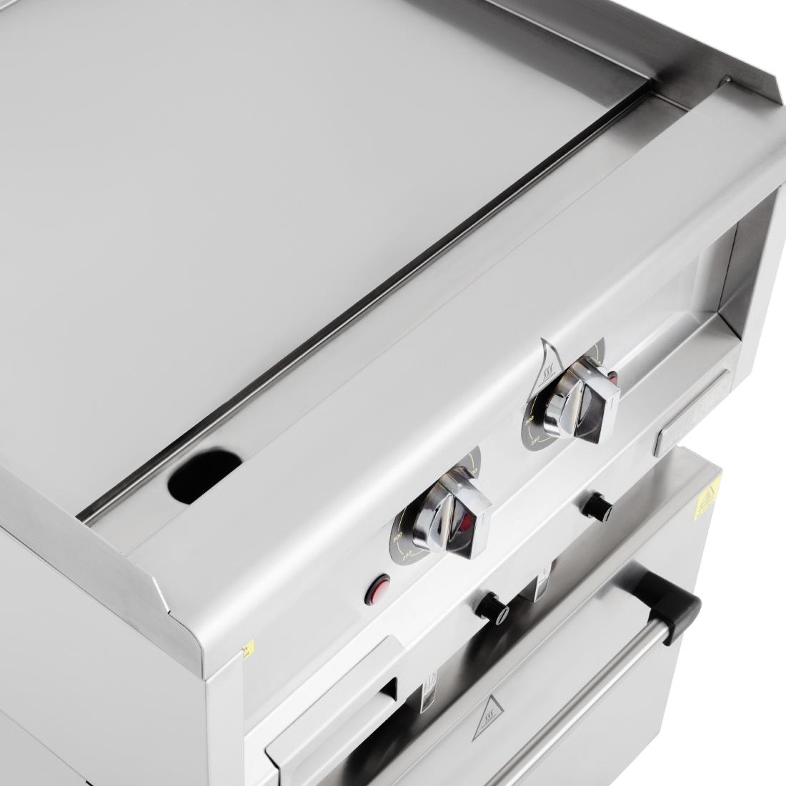 Buffalo 600 Series Freestanding Electric Griddle with Convection Oven - Image 7