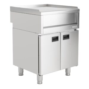 Buffalo 600 Series Neutral Prep Counter with Cupboard 600mm