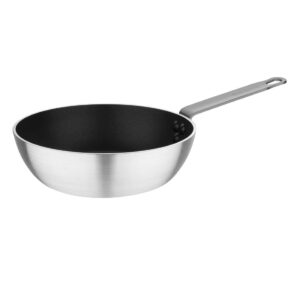Vogue Aluminium Non-stick Teflon Platinum Plus SautÃ© Pan 24cm