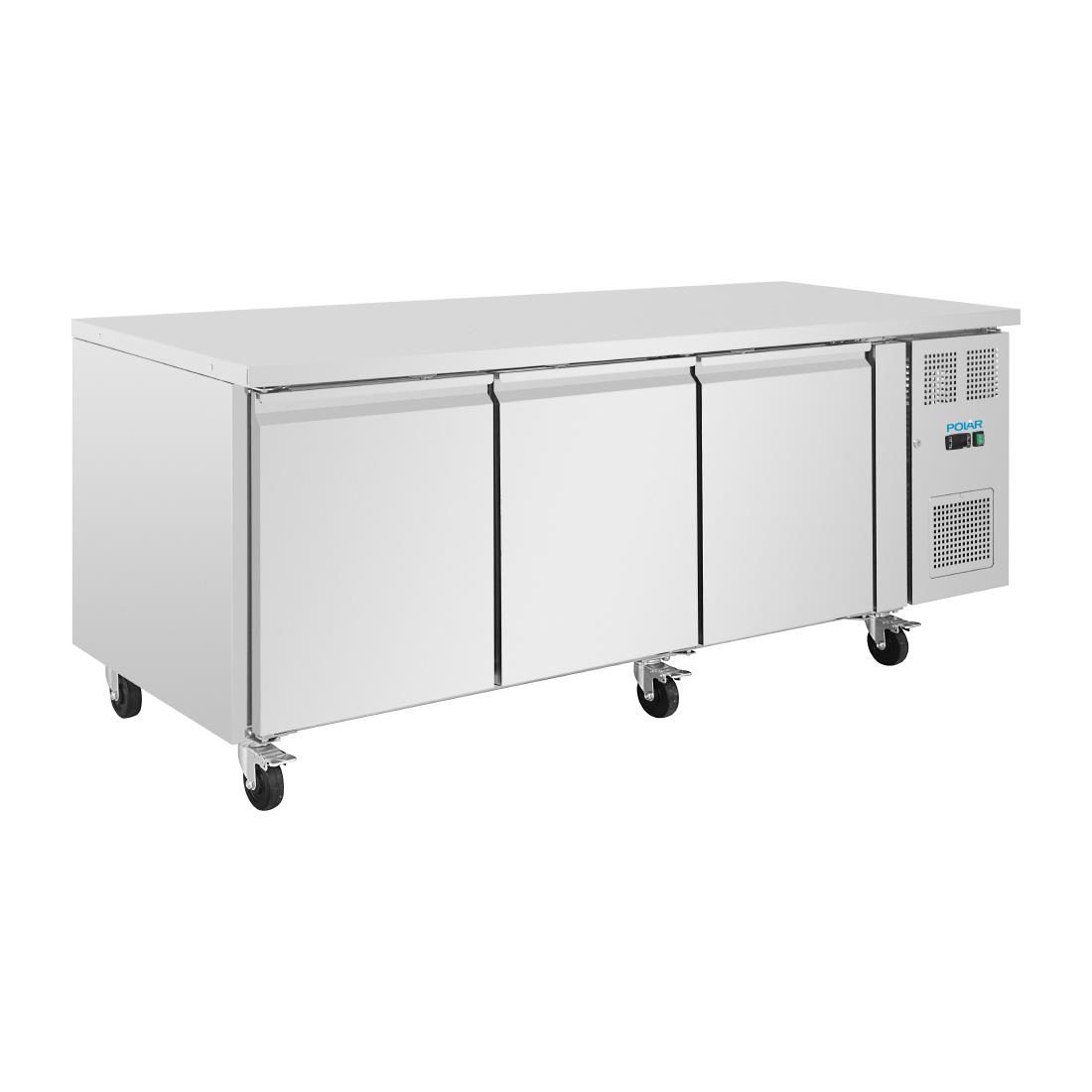 Polar U-Series Triple Door Patisserie Counter 634Ltr