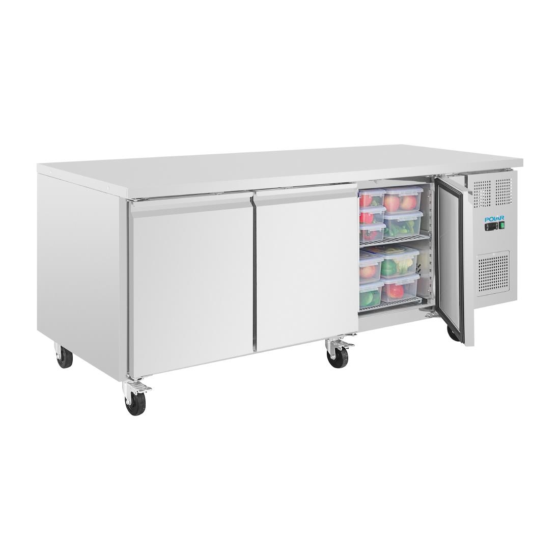 Polar U-Series Triple Door Patisserie Counter 634Ltr - Image 6