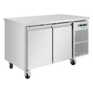 Polar U-Series Double Door Counter Fridge/Freezer 124Ltr