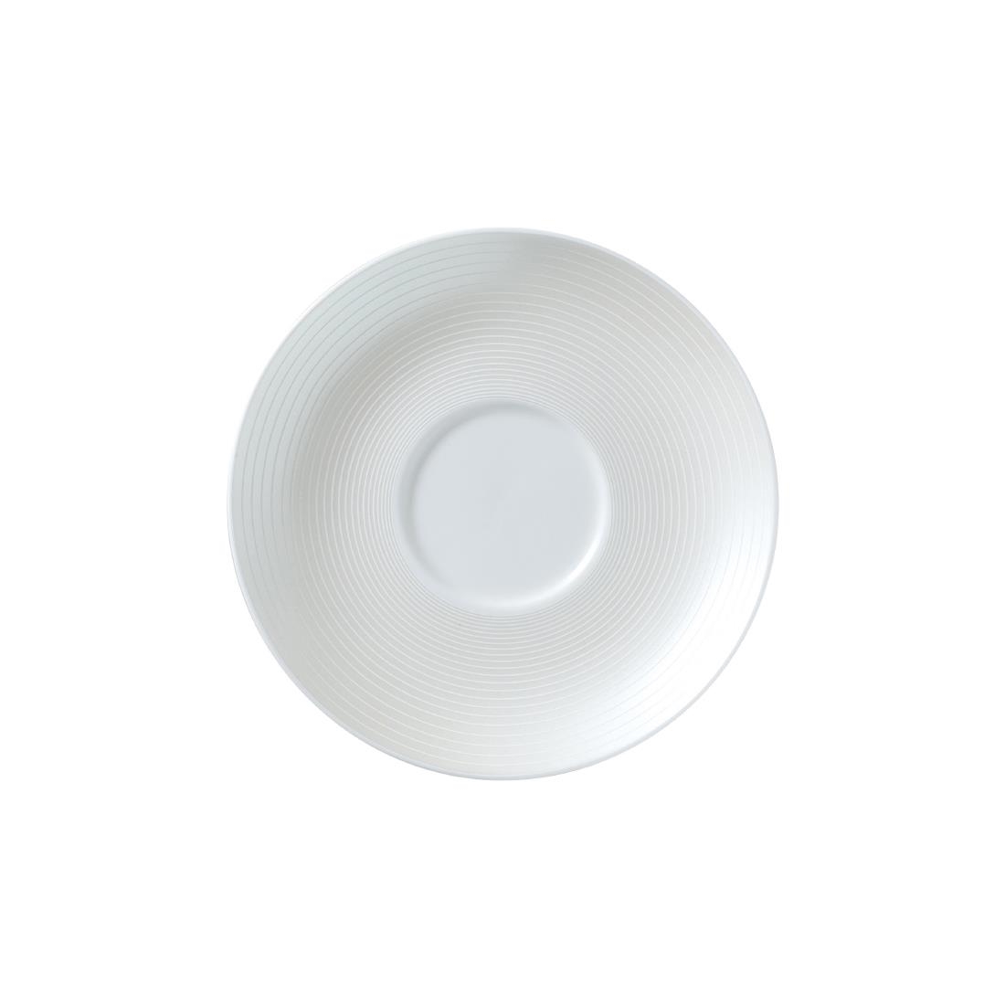William Edwards Spiro Saucers White 145mm (12 Pack)
