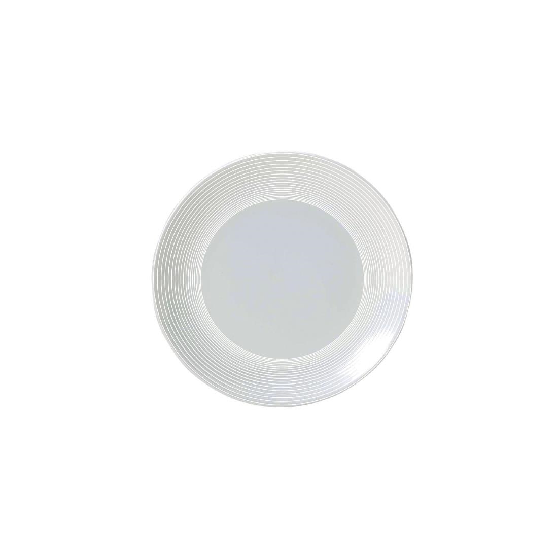 William Edwards Spiro Coupe Plates White 165mm (12 Pack)