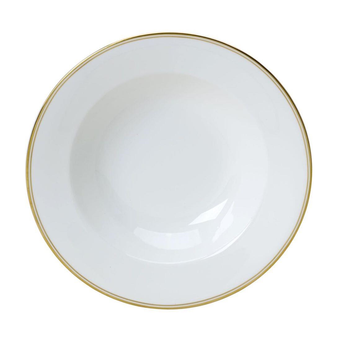 William Edwards Burnished Gold Classic Large Rim Bowls 280mm (6 Pack)