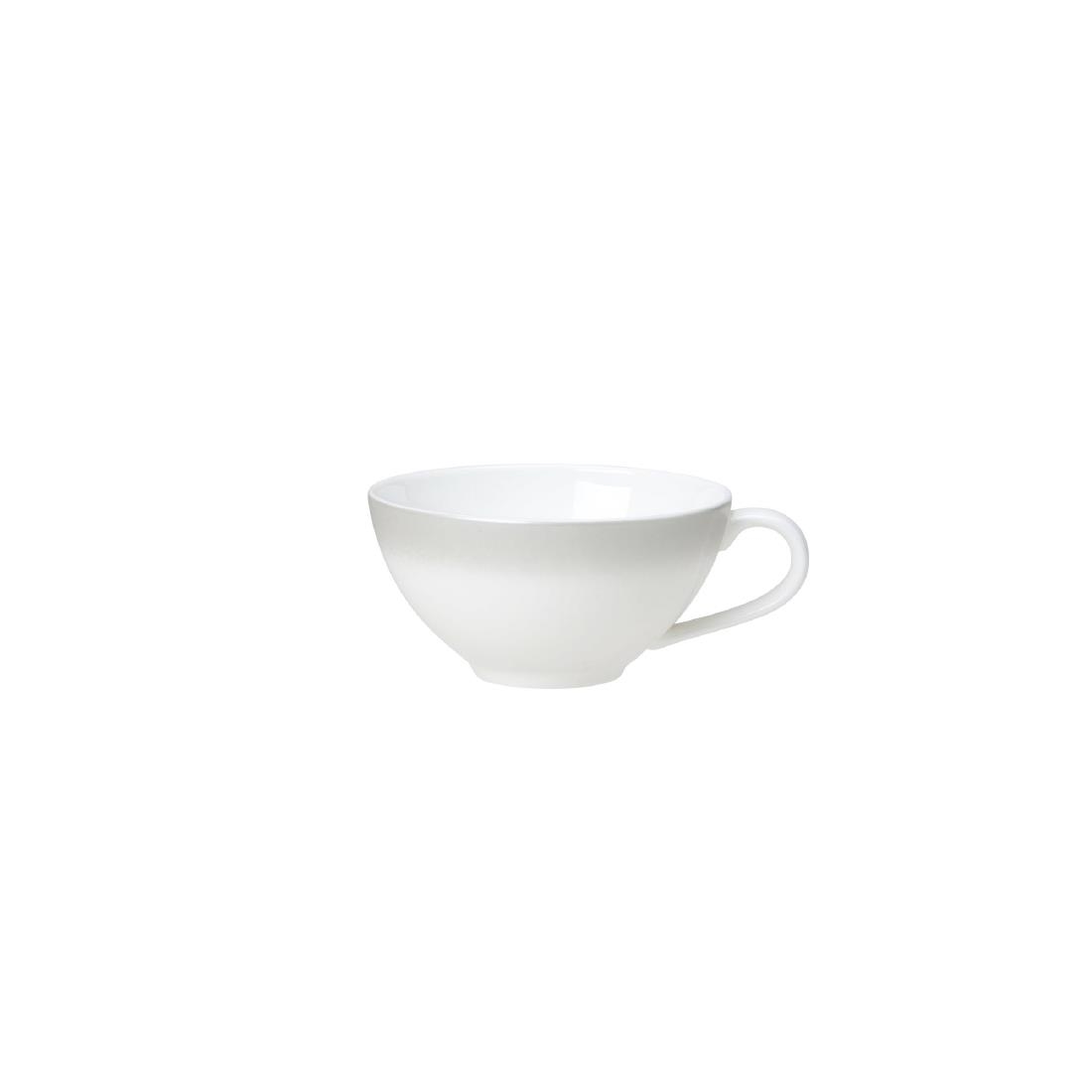 William Edwards Frost Tea Cups White 170ml (12 Pack)