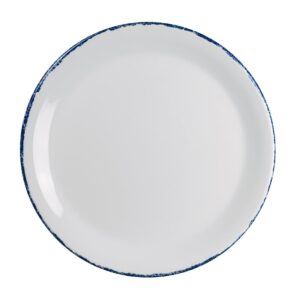 Steelite Blue Dapple Coupe Plates 254mm (12 Pack)