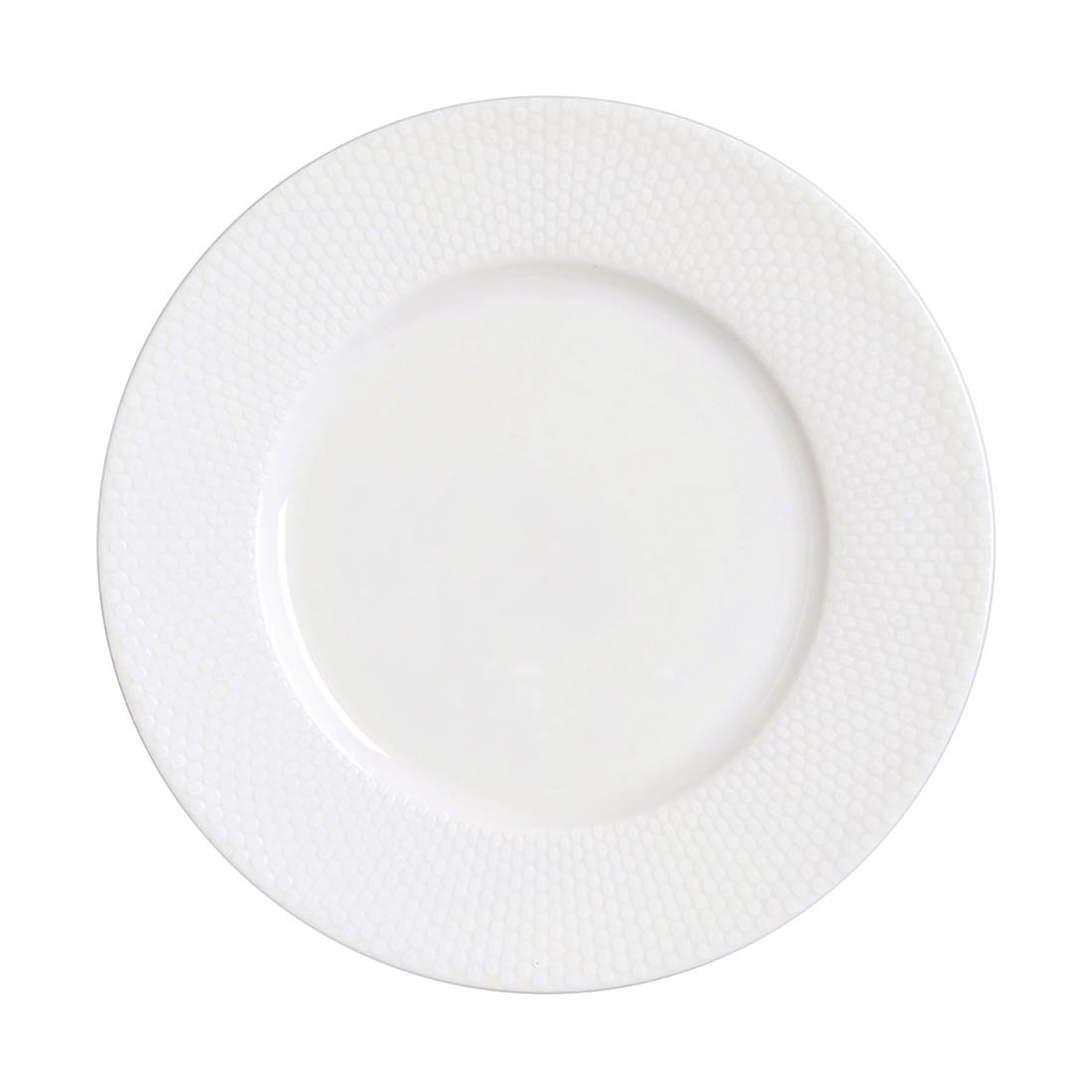 William Edwards Quanta Plates White 220mm (12 Pack)