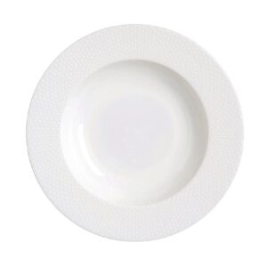 William Edwards Quanta Rim Bowls White 220mm (12 Pack)