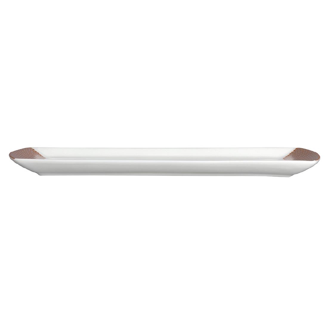 William Edwards Quanta Rectangular Tray White 340x150mm (12 Pack) - Image 2