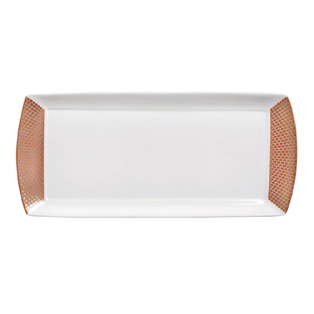 William Edwards Quanta Rectangular Tray White 340x150mm (12 Pack)