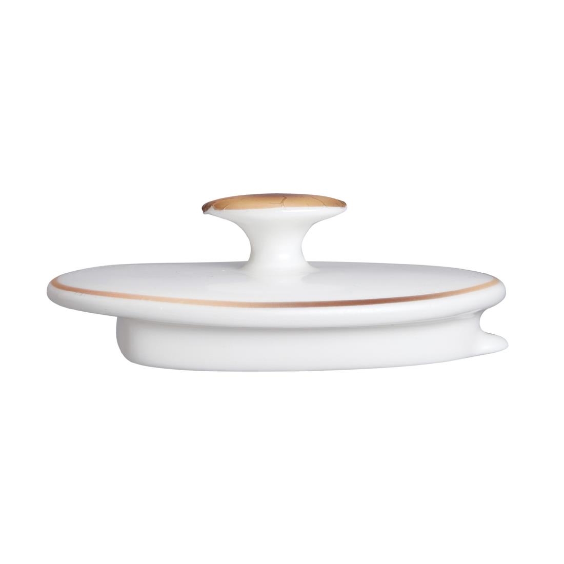 William Edwards Quanta 2 Cup Oval Teapot Lids (6 Pack)