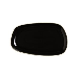 Steelite Nyx Nordic Platters Black 286mm (6 Pack)