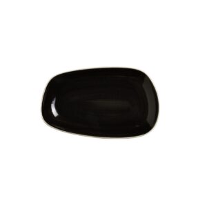 Steelite Nyx Nordic Platters Black 226mm (12 Pack)