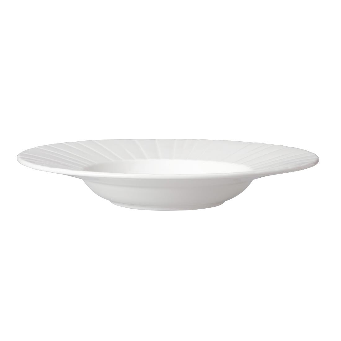 Steelite Alina Gourmet Deep Rimmed Bowls 285mm (6 Pack) - Image 2