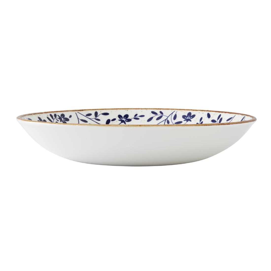 Steelite Performance Flora Coupe Bowls Blue 255mm (12 Pack) - Image 4