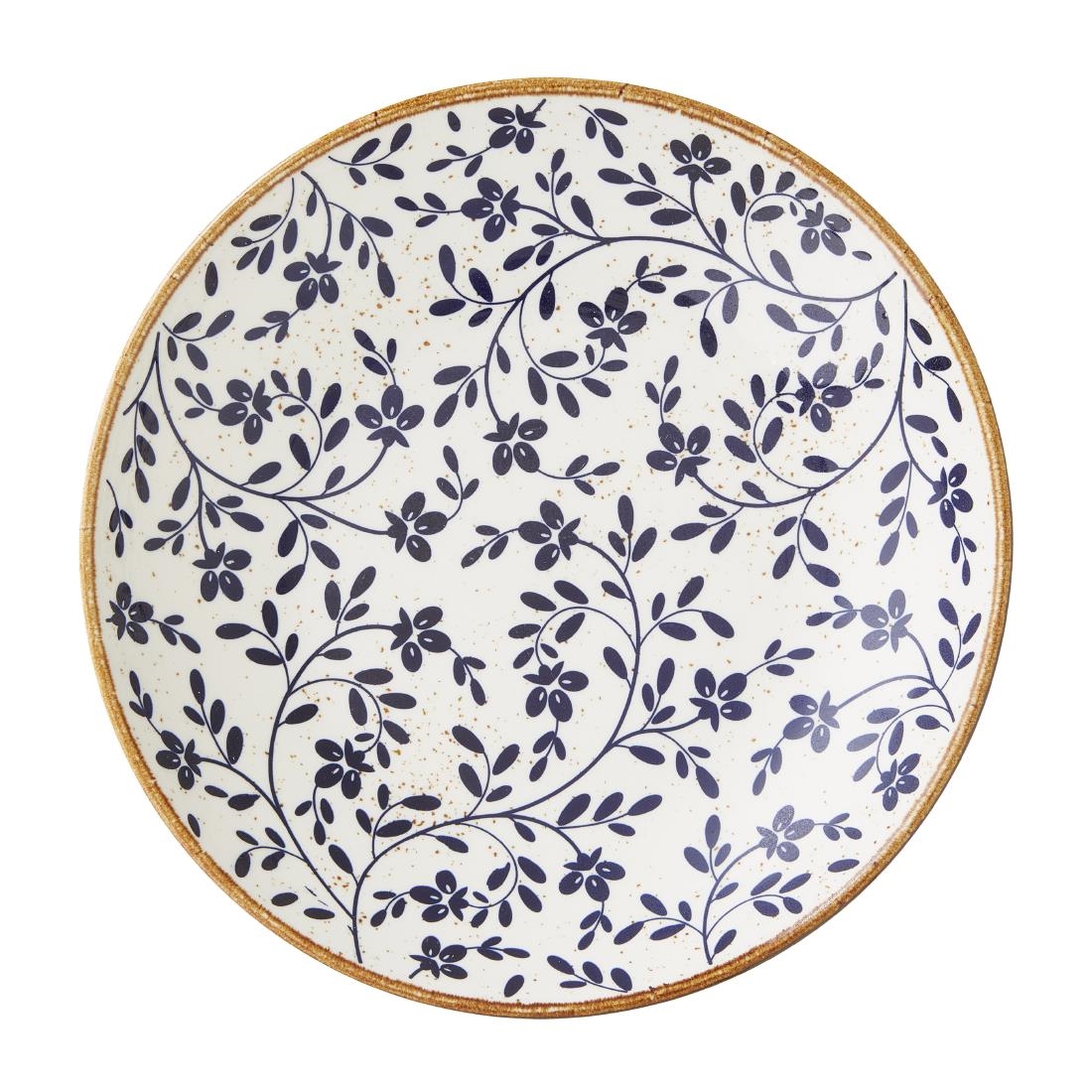 Steelite Performance Flora Coupe Bowls Blue 255mm (12 Pack)