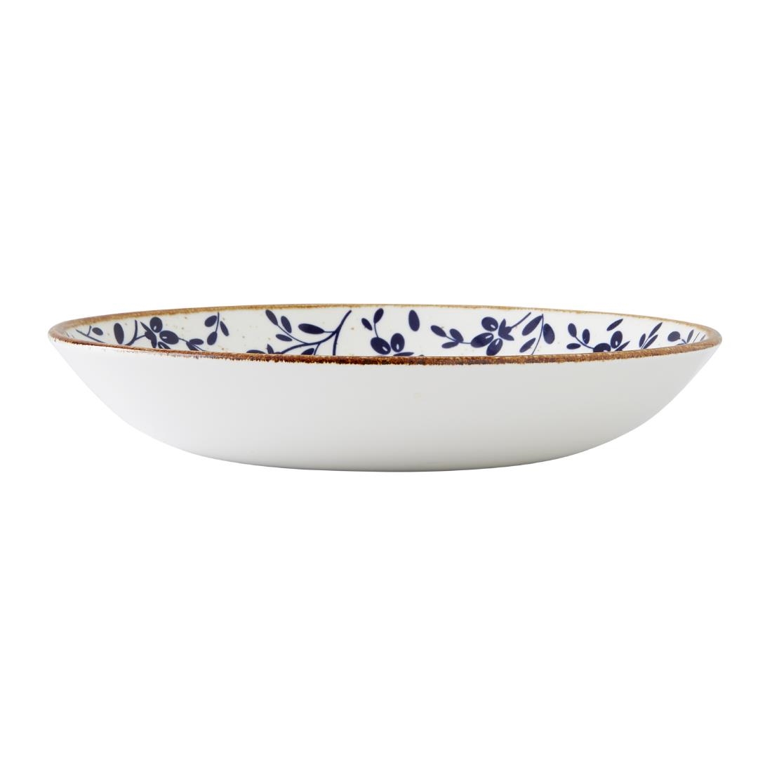 Steelite Performance Flora Coupe Bowls Blue 215mm (12 Pack) - Image 4