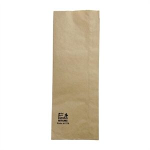 Fiesta Recyclable Baguette/Panini Paper Bags 300x110x60mm (Pack 1000)