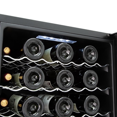 Nisbets Essentials Dual Zone Wine Cooler 80 Bottle - Image 8