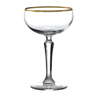 Onis Classic Bar Straight Sided Coupe Glasses 165ml (6 Pack)