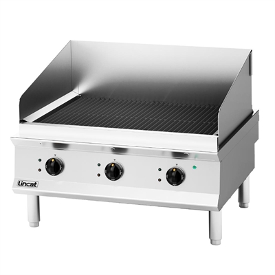 Lincat Opus Ignite Electric Countertop Chargrill W850MM - Image 2