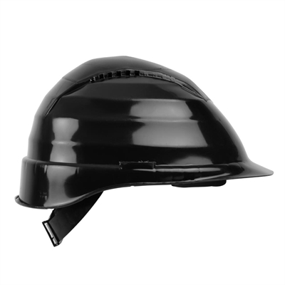 Rockman C3 Vented Safety Helmet Black - Image 3