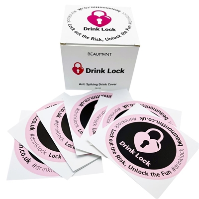 Drink Lock - Anti Spiking Drink Cover (Pack 250) - Image 4