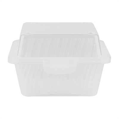 FSG Returnables Small Burger Boxes Clear 500ml (24 Pack)