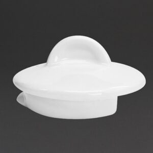 Lids For 426ml Churchill Alchemy White Teapots (6 Pack)