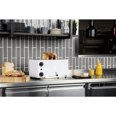 Rowlett Regent 4 Slot Toaster with Duraheat Elements White - Image 2