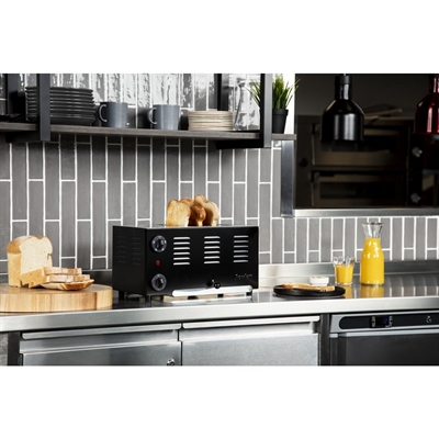 Rowlett Regent 4 Slot Toaster with Duraheat Elements Jet Black - Image 2