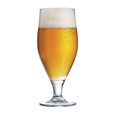 Arcoroc Cervoise Stem Beer Glasses 380ml LUKCA-NI 1/2 Pint (24 Pack) - Image 2